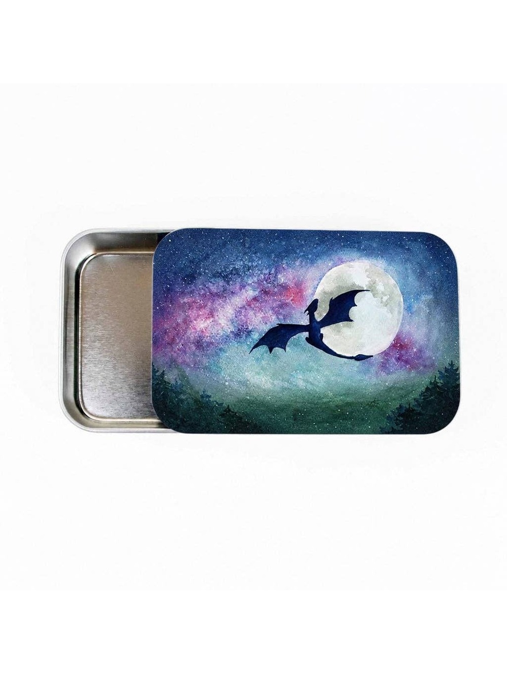 Dragon Moon Stitch Marker Storage Tin